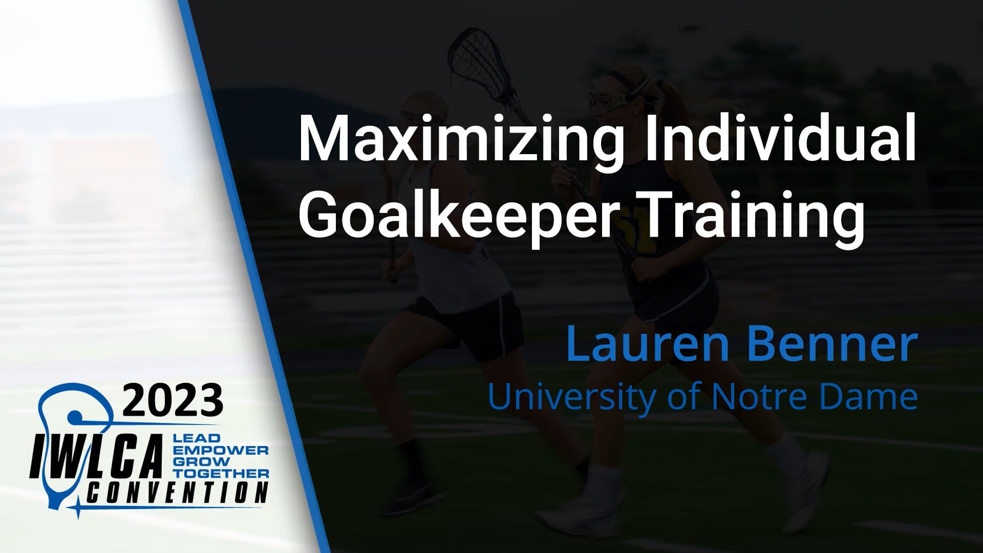 2023 Maximizing Individual Goalkeeper Training